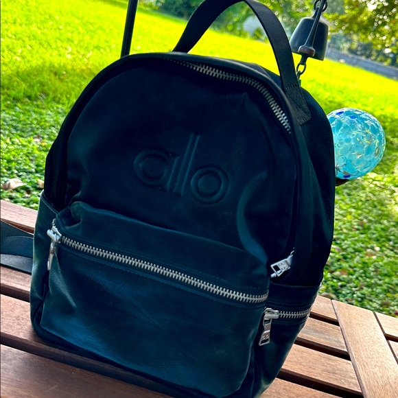 Alo Mini Luxe Black Backpack - Picture 1 of 7